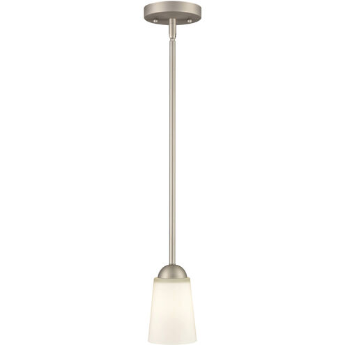Ivey Lake 1 Light 4.75 inch Satin Nickel Indoor Pendant Ceiling Light